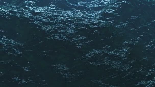 Zvlněné mořské vody — Stock video