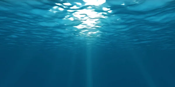 Light underwater — Stock Photo, Image