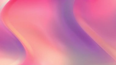 Kabartmalı dalgalı yüzeyin yavaş çekimde soyut animasyonu. Parlak efektli, hareketli giriş arka planı, güzel canlı duvar kağıdı.