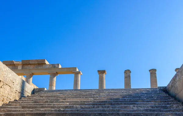 希腊旅行到 2015 年，Rhodos 岛，罗德斯岛 — 图库照片