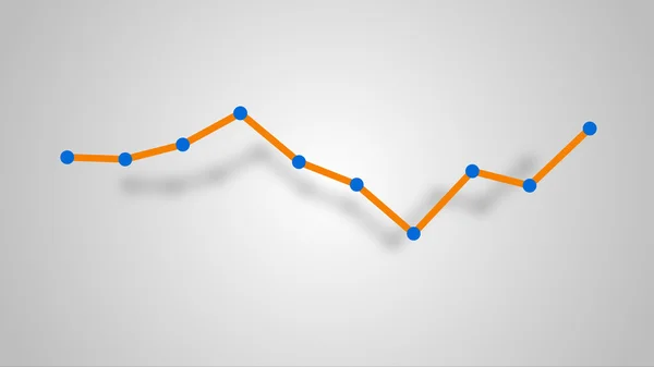 Diagrama de negocio — Foto de Stock