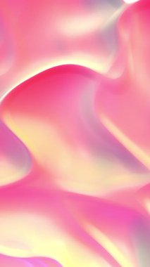 Dinamik yüzeye sahip soyut renkli arkaplanın 3 boyutlu canlandırması, dikey canlandırmalı duvar kağıdı