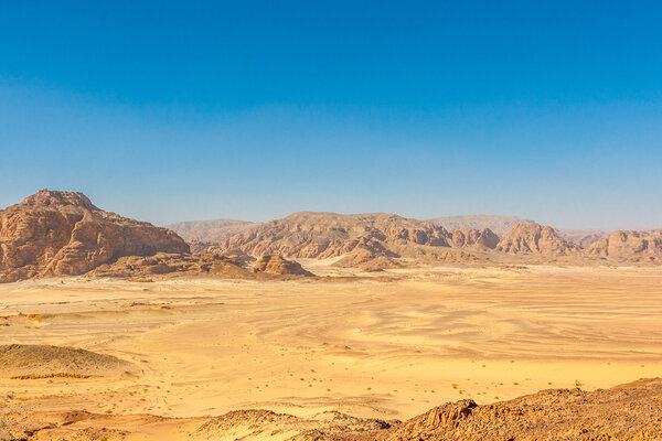 Mountains in the Sinai desert