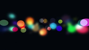 Soyut ufuk ve odaklanmış bokeh