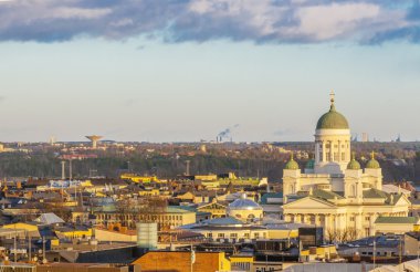 Helsinki havadan görünümü