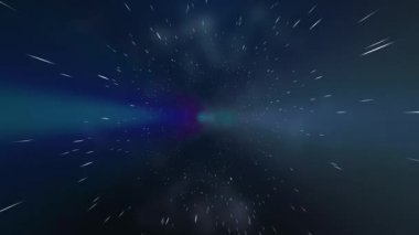 soyutlama kompozisyon: uzayda uçan