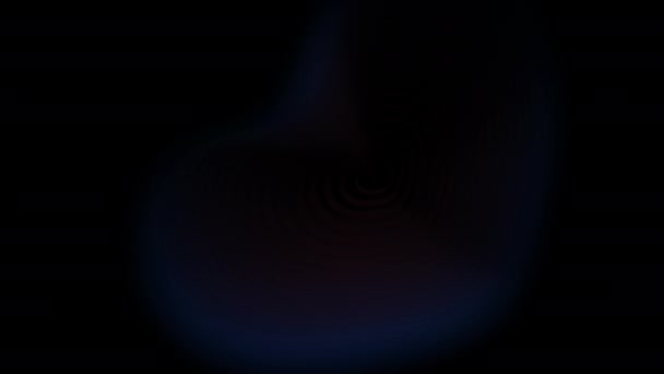 Ralentissez et transformez les cœurs avec profondeur de champ, fond Saint-Valentin. 4K 