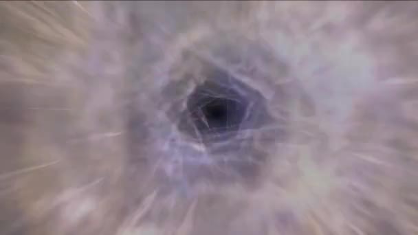 scène abstraite de surmonter l'espace temporaire dans le cosmos, voler dans l'espace, vortex, trou noir 