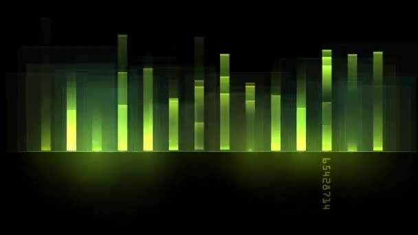 Fond numérique abstrait extrême 
