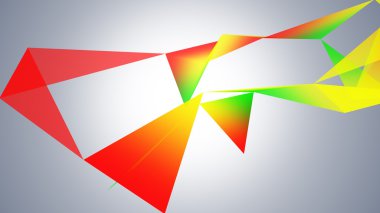 soyut geometrik kompozisyon