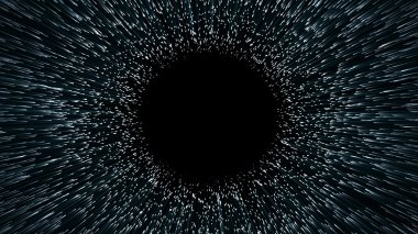 wormhole, abstract scene fliy in space clipart