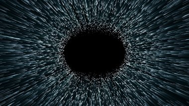 wormhole, abstract scene fliy in space clipart