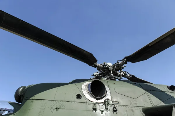 Helikopter Ana rotor-ayrıntı — Stok fotoğraf