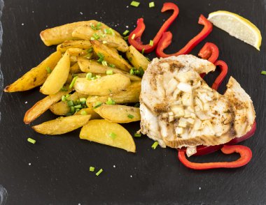 fırında patates balık