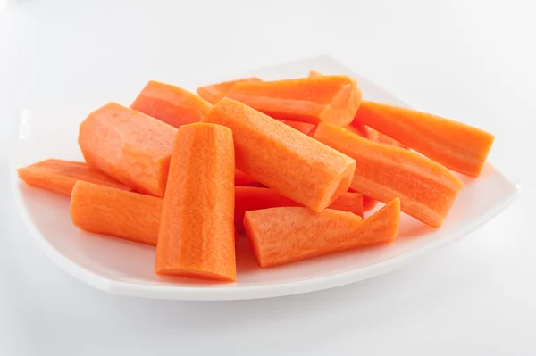 Morceaux de carottes — Photo