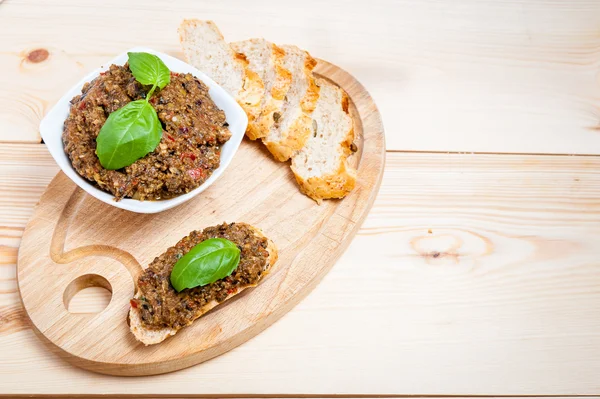 Herstellung von Tapas — Stockfoto