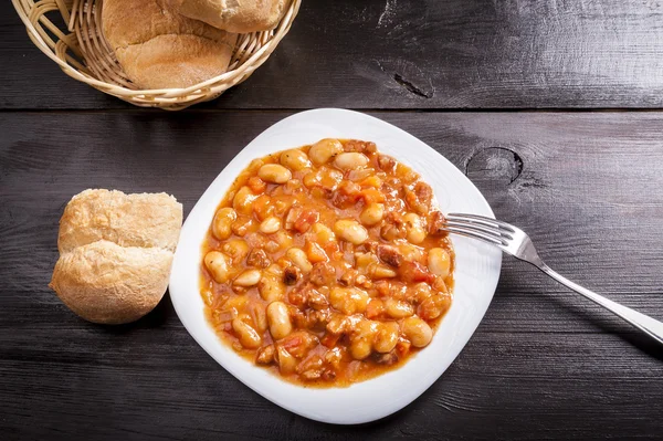 Baked beans — Stock Image Baked beans Royalty Free Stock Images