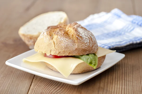 Sandwiches - jeden Tag leckeres Frühstück — Stockfoto