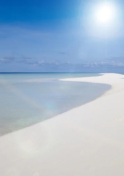 Tropical sand beach — Stock Photo, Image