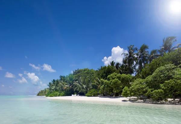 Océan Indien aux Maldives — Photo