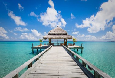 Spa Oda iskelenin ucunda