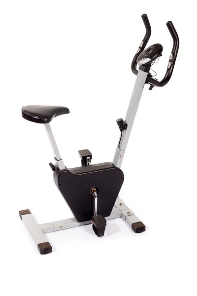 고정 자전거, 체육관 기계 — 스톡 사진