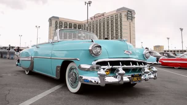 Viva Las Vegas Car Show 2016 in Las Vegas, USA. — Stock Video