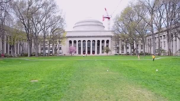 Campus der Massachusetts Institute of Technology (Mit) in Cambridge, Boston, Usa, — Stockvideo