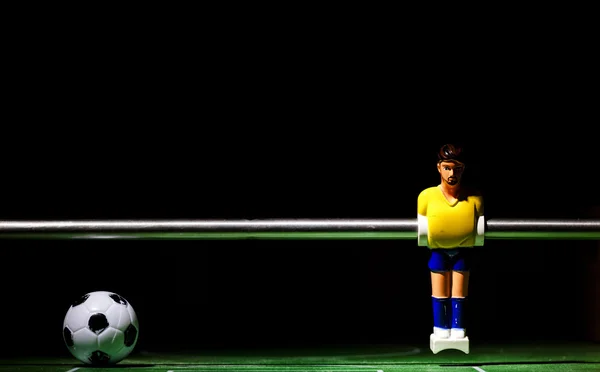 Mesa de futbolín juego arcade — Foto de Stock