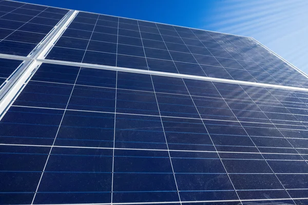 Big solar panels — Stock Photo, Image