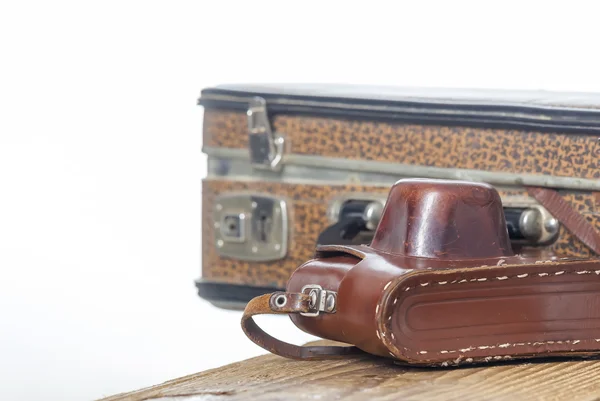 Vintage suitcasse old — Stock Photo, Image