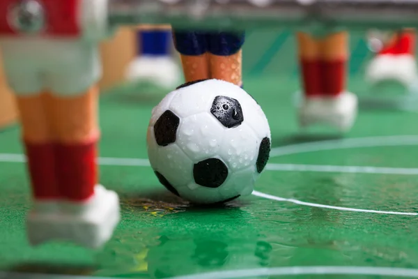 Foosball Tablo futbol futbol oyuncuları — Stok fotoğraf