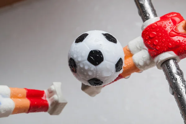 Foosball Tablo futbol futbol oyuncuları — Stok fotoğraf