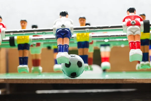 フーズボール。テーブル サッカー サッカー選手 — ストック写真