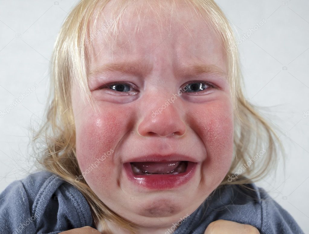 Pics Funny Babies Crying Funny Baby Crying Tears Stock Photo