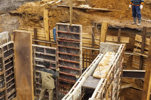 İnşaat Kalıp yapısı Bina zemin delik yükleme