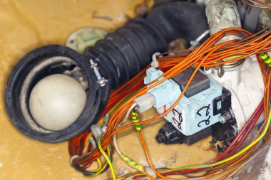 Tel devreleri denetleyicisi çamaşır makinesi tamir