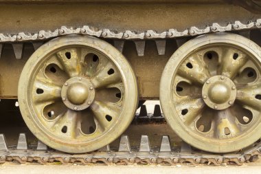 Tank parça yakın fotoğraf