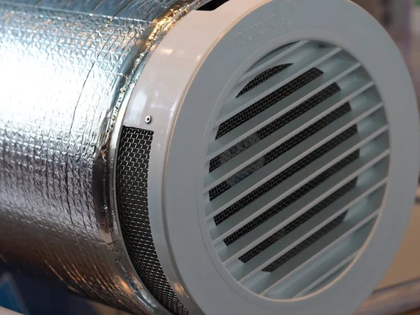 Belarus Minsk 2021 Home Ventilation System Pipe — Stock Photo, Image