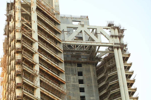 Qatar Doha 2020 Construction Site City — Stock Photo, Image