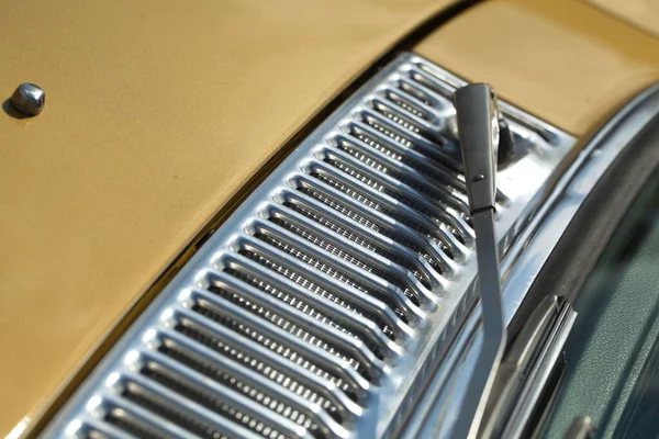 Air Intake Grille Body Retro Car — Stock Photo, Image