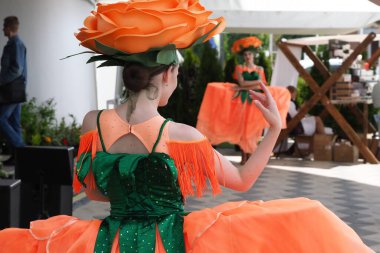 Beyaz Rusya, Minsk, 2021. Bitki tohumları satış sergisi ekolojisi