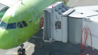 Domodedovo havaalanında uçak