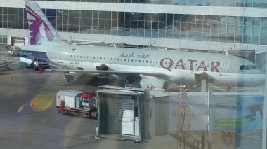 Domodedovo havaalanında uçak