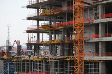 beton bina inşaat altında