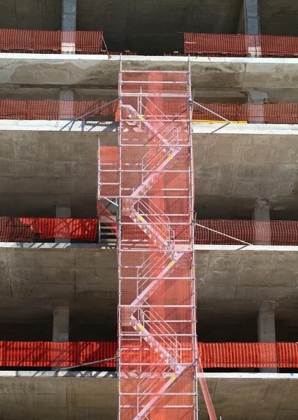 Edificio concreto in costruzione — Foto Stock