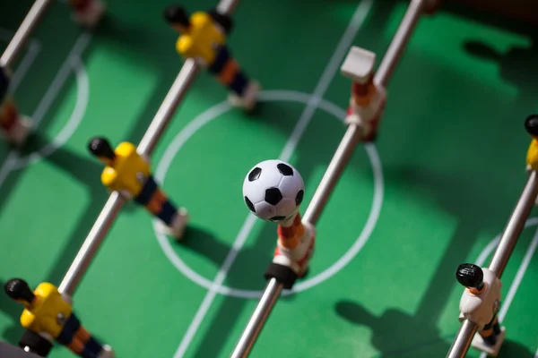 Jogadores de futebol de brinquedo — Fotografia de Stock