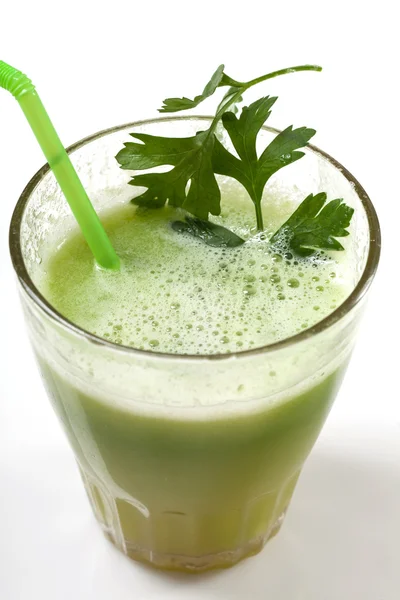 Vegetable juice in glass — Stock Photo, Image