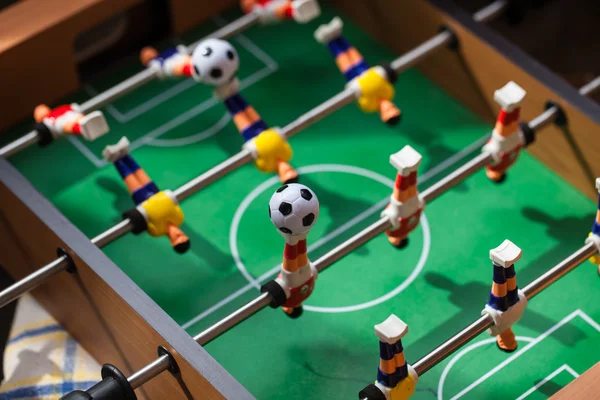 Jogadores de futebol de brinquedo — Fotografia de Stock