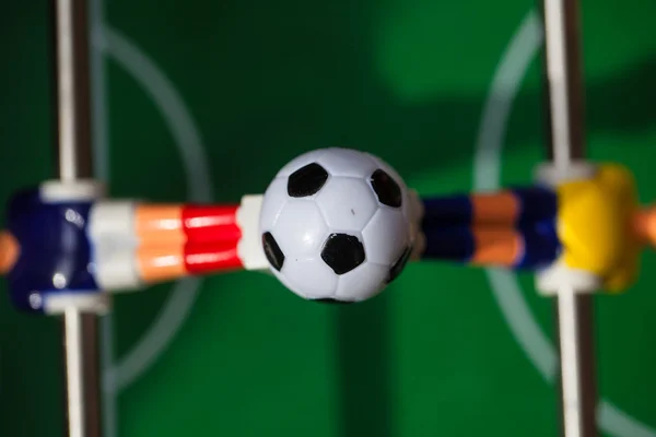 Jugadores de fútbol de juguete — Foto de Stock